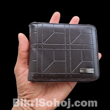 Premium PU Leather Men's Short Wallet